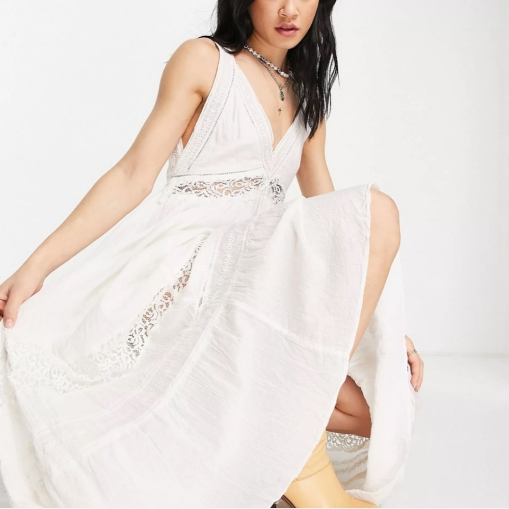 Free People Carla maxi Dress - ivory - Picture 8 of 16